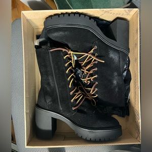 NWT/in Box Free People Suede Booties